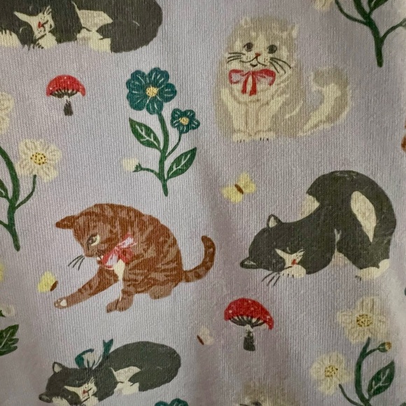 Mini Boden Cat Relaxed Printed Sweatshirt (Sz. 8-9) - Picture 4 of 4